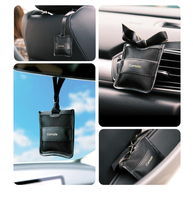 Désodorisants de voiture Carmate : Sachets suspendus légers et compacts, parfum de luxe pour voiture, clip de ventilation, parfum solide désodorisant