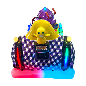 Voiture à batterie en fibre de verre pour enfants, manège pour enfants, manège Nailong Kaikai, machine de jeu d'arcade, manège pour centre commercial - Product Image 2