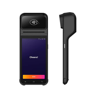 Terminal de point de vente portable Android 4G avec imprimante Z92 avec lecteur de code-barres laser Android POS version 12.0