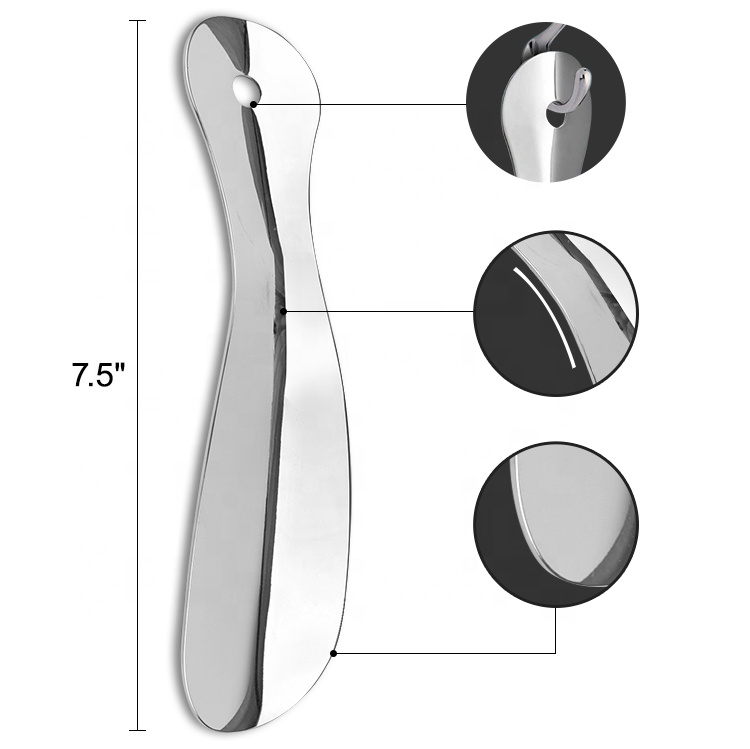 Популярные 19 см нержавеющая сталь путешествия новый обуви рог оптовая продажа