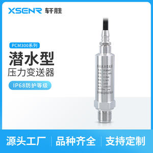 เครื่องส่งสัญญาณความดันแบบจุ่มใต้น้ำ Suzhou PCM300Y 4-20mA IP68 เซ็นเซอร์ซิลิคอนแบบกระจาย - Product Image 5