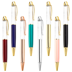 Hot Selling Kawaii Stationery DIY Bigger Size Sports Design Metal Ballpoint <b>Pen</b> 1.0mm Customized Color Logo Promotional Use <b>Nice</b> - Product Image 1