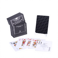 Cartes à jouer personnalisées 63*88 mm en papier écologique avec impression UV, pour cadeaux d'affaires, voyages en famille, fêtes, poker, avec boîte de rangement