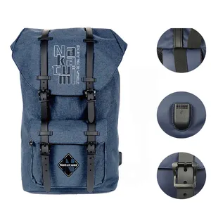 Nakatumi लैपटॉप बैग कस्टम Preppy शैली डिजाइन बैग दैनिक व्यापार लैपटॉप रूकसाक