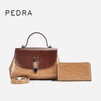 Sac à bandoulière pour femme PEDRA 2026, nouveau design, vente en gros, sac à main de marque pour femme, sac à bandoulière de luxe et portefeuille