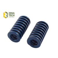 ZT – ressort de Compression hélicoïdal de remorque hélicoïdale en acier au carbone, métal résistant à la chaleur, noir, vente en gros