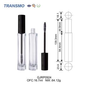 Emballage en verre pour mascara, tube de colle pour cils, tube en verre pour eye-liner et mascara, bouteille de mascara en verre à marque privée - Product Image 2