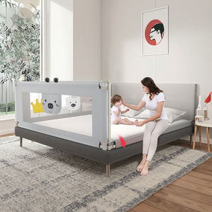 משחק בטיחות תינוק עם מגן מיטת מגן מגן ברזל עריסת מעקה מסיכת העונה מצעים לתינוקות ילדים אירוע נסיעות - Product Image 5