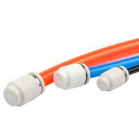 Bouchon d'extrémité de tube pneumatique en plastique série PPF, raccord rapide, bouchon obturateur 03 04 06 08 10 12 16mm