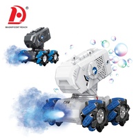 HUADA Nouveauté Machine à Bulles de Pulvérisation RC Stunt Tank Jouet Télécommande Drift Truck Avec Bulle Souffleur Radio Control Car Toy