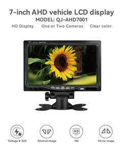 Veicoli camion 7 pollici HD retromarcia <span class=keywords><strong>monitor</strong></span> video display <span class=keywords><strong>TFT</strong></span> a colori <span class=keywords><strong>monitor</strong></span> - Product Image 3