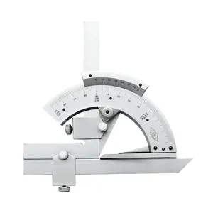 Universal Bevel Protractor 0-320 Degree Angle Adjustable Vernier Protractor goniometer