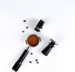 Portafiltro de café al por mayor 3 en 1 de 51mm/54mm/58mm con boquilla simple/doble y cesta para 2 tazas (compatible con cabezal E61) con mango de madera y diseño de lujo - Product Image 2