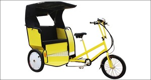 Tourisme cyclo pousse-pousse 3 roues vélo électrique taxi à vendre - Product Image 4