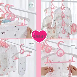 360&deg; Swivel Hook Baby <strong>Hanger</strong> Non-Slip Clothes <strong>Hangers</strong> Adjustable Toddler <strong>Hanger</strong> for Girl Boy Infant Kid - Product Image 6