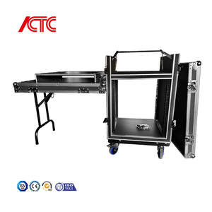 16u Rack trường hợp chuyến bay cho bộ khuếch đại/thiết bị âm thanh với Caster Board - Product Image 6