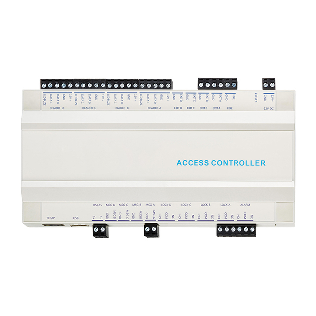 Network TCP/IP Wiegand Access System Control Board for Electronic Access Systems with RS485 Biometric Fingerprint Reader