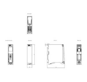 6GK7542 5FX10 0XE0 โปรเซสเซอร์สื่อสาร CP 1542 5, ใช้สำหรับเชื่อมต่อ SIMATIC S7 1500 กับ PROFIBUS DP, DPV1 หรือ DP Slave - Product Image 2