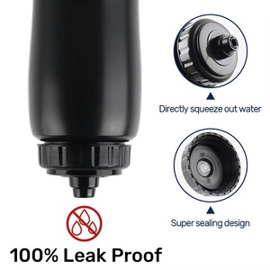 Bouteille d'eau en plastique de 32oz étanche et sans BPA pour les sports de plein air, conception personnalisée, idéale pour le cyclisme - Product Image 3