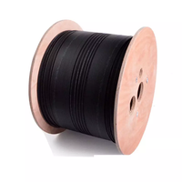 Offre Spéciale 8 + 2 cuivre CCA 24AWG 4 paires câble réseau extérieur intérieur UTP cat5e cat6 avec 2dc pour équipement d'ascenseur