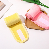 Bandeau ajustable personnalisé pour maquillage, yoga, bain, douche, soins du visage, spa pour femmes