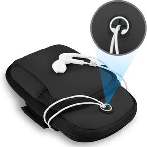 Logo personalizzato in Neoprene nero da corsa per Jogging fascia da braccio per <span class=keywords><strong>cellulare</strong></span> custodia tascabile con fascia da braccio - Product Image 4