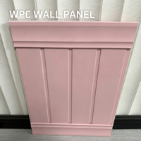 Nuovo Design Pannello Murale 3D Scanalato Rosa Pastello Ecologico e Morbido, Pannello di Lusso per Soggiorno