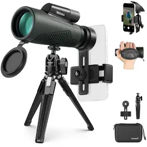 NEEWER 12X50 ED Conjunto Binocular IPX7 à prova d'água à prova de choque FMC BAK-4 Smartphone Prisma para observação de pássaros