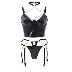 Conjunto de Lencería con Cadena Metálica, Sexy y Atractivo, Estilo Europeo y Americano, Gran Venta - Product Image 6