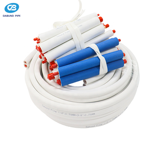 Kit de conduites en cuivre blanc PE pour mini-split 1/4 3/8 1/2, cuivre <span class=keywords><strong>pur</strong></span> à 99,9935 % pour une longue durée de vie des climatiseurs domestiques à gaz - Product Image 2