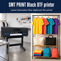 A1DTF Imprimante à transfert thermique à double tête XP600 I3200 haute précision idéale pour l'artisanat de vêtements textiles