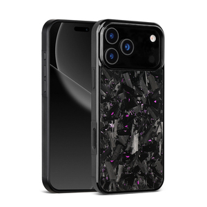 <span class=keywords><strong>Coque</strong></span> de téléphone populaire en fibre de carbone violette forgée, ultra-résistante, pour <span class=keywords><strong>iPhone</strong></span> 17 Pro Max - Product Image 3