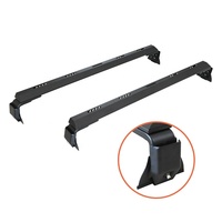 Barre transversale universelle en acier de haute qualité pour toit de voiture Jeep Wrangler avec support de bagages et installation facile