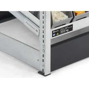 Fami Kanban étagère FIFO 1057x821x2016mm avec 7 étagères inclinées et séparateurs - Product Image 4