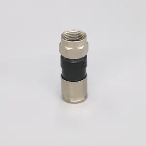 MT-7101 RG59 RG6 Audio Video F Compression Connector coaxial RF male connector