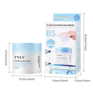 Esencia Facial Hidratante con Vitamina B5, Ácido Láctico, Hialuronato de Sodio y Pantenol en Almohadillas de Algodón para Mejorar la Piel Seca - Product Image 4