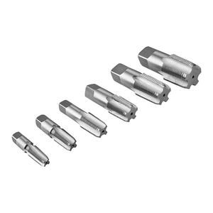 DZ Lot de 6 tarauds NPT en acier au carbone en <span class=keywords><strong>bois</strong></span> <span class=keywords><strong>pour</strong></span> Case Tap Die - Product Image 3