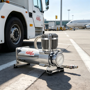 ปั๊มลมระบบกันสะเทือนสำหรับ<span class=keywords><strong>รถ</strong></span>บัสโดยสาร 24V/12V สำหรับการเดินทางไกล ได้รับมาตรฐาน CE ISO 9001 - Product Image 4