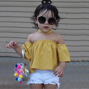 Conjuntos de Ropa para Bebés, Shorts, Top Corto, Camisas y Pantalones para Niñas, Venta al Por Mayor en China - Product Image 2