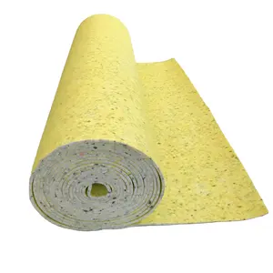 Surface coated silver/gold with aluminum foil underlay laminate flooring underlayment