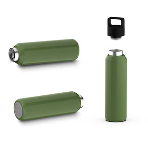 Botella de Agua de Acero Inoxidable de Doble Pared de 20 oz Personalizada, Botellas de Agua con Aislamiento Térmico para Bebidas Carbonatadas, para Mantener Frío - Product Image 6