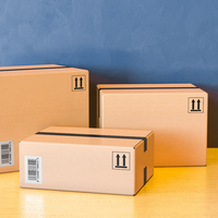 Caja de Embalaje de Cartón con Logotipo Personalizado, Materiales Reciclados Ecológicos, Cartón Corrugado de Alta Calidad, Reutilizable y Resistente
