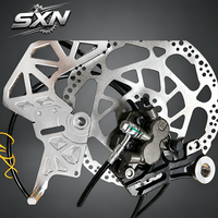 Ensemble de frein arrière en aluminium CNC avec support double étrier pour Surron Ultra Bee et Light Bee X LBX, kit de performance de course