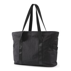 Bolsa de Mano Portátil para Mujer, con Compartimento con Cierre, Color Sólido, Forro de Poliéster, para Gimnasio, Trabajo, Enfermería, Baile, Yoga, Deportes, Viajes - Product Image 1