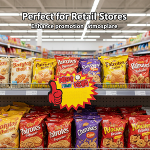 Wholesale 18x14cm trendy price tags, supermarket promotional cards, star-shaped blank <b>paper</b>, retail store price tags - Product Image 5