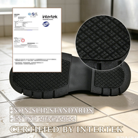 Chaussures de chef imperméables antidérapantes pour hommes CHUDUN, respirantes, à semelle épaisse, à lacets, en cuir microfibre, anti-odeur, durables
