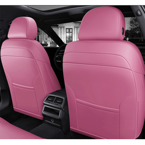 Muchkey Set Completo Fodere per Sedili <span class=keywords><strong>Auto</strong></span> in Memory Foam di Lusso in Pelle <span class=keywords><strong>Coprisedili</strong></span> Anteriori e Posteriori per <span class=keywords><strong>Audi</strong></span> A6 A5 <span class=keywords><strong>A3</strong></span> A1 S5 R8 Q7 A7 A8 TT - Product Image 4