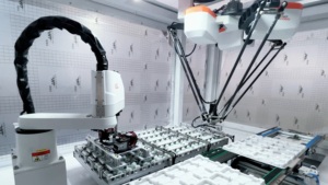 तेजी से सॉर्टिंग डेल्टा समानांतर रोबोट टर्नकी पिक और स्थान समाधान फैक्टरी गोदाम स्वचालन के लिए सीधे - Product Image 3