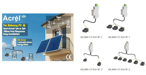 Acrel ADL400M-CT-<span class=keywords><strong>2</strong></span>-D16 CT Diametro 16mm 120A Contatore di Energia a Due Canali Trifase su Guida DIN/ Comunicazione RS485 Protocollo Modbus-RTU - Product Image 5