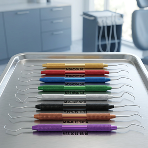 Gâteaux gracieux codés couleur jaune/jaune, Instruments rédonaux - Product Image 2